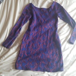 Everly long sleeved mini dress